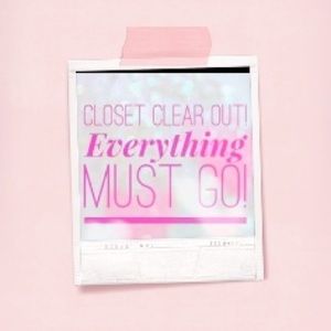 Please make offers on clothes : moving/must sell!